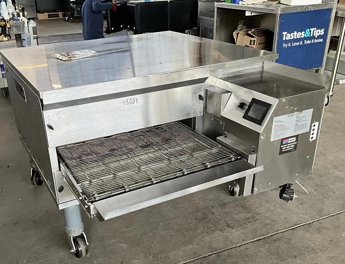 Used 2023 Middleby Marshall PS638G Gas Impingment Conveyor Pizza Oven Single Stack
