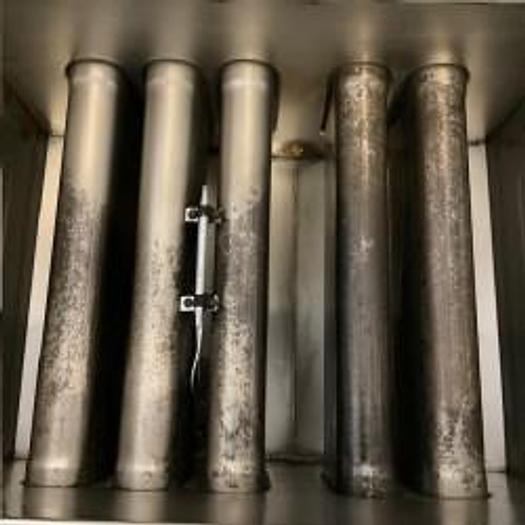 Refurbished Vulcan Double 65lb Natural Gas Fryer & Dump Station 1GR65