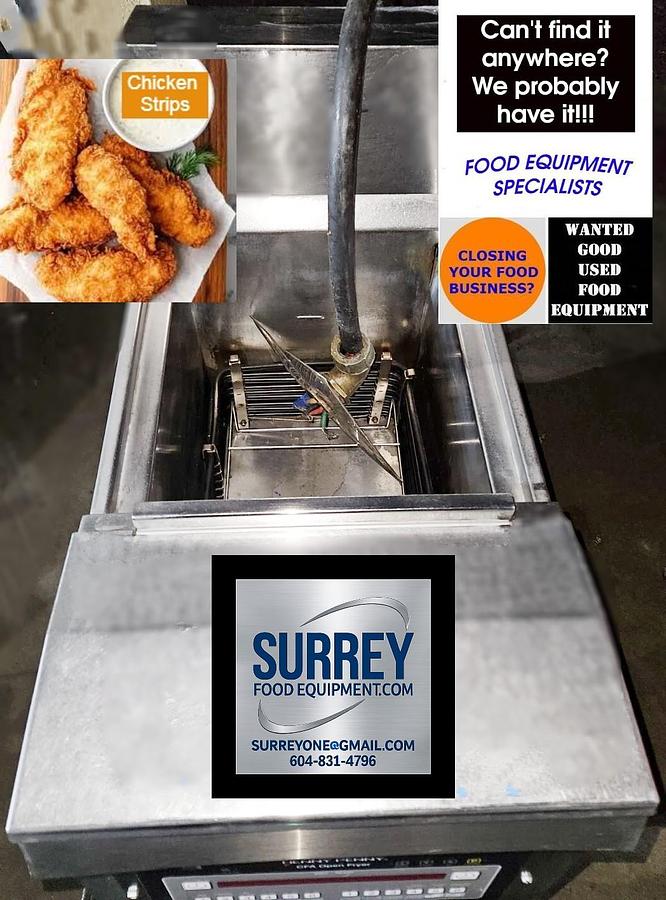 Used HENNY PENNY OFE-321 F -  ELECTRIC OPEN FRYER, 208V/60HZ/3PH
