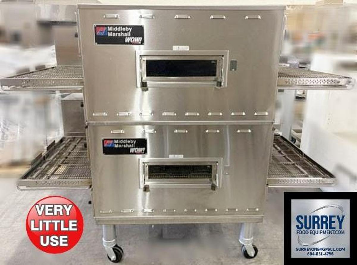 Used Middleby Marshall Model 3240 Gas Conveyor Ovens - 3 years old