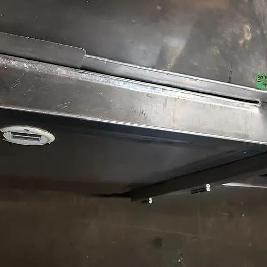 Used Freezer Top Sliding Door 27" on Caster