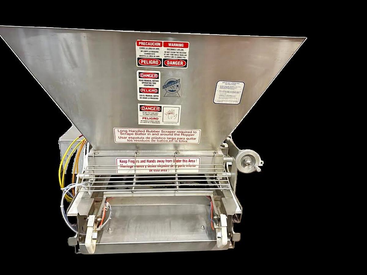 Used Hinds Bock Automatic Cake and Muffin Depositor