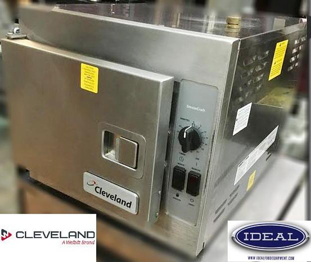 Used Cleveland counter top steamer - nice condition - warranty