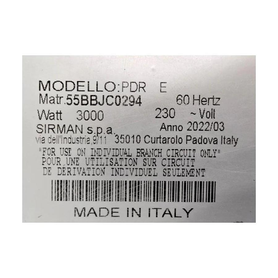 Used Sirman PDR-E Double Panini Grill