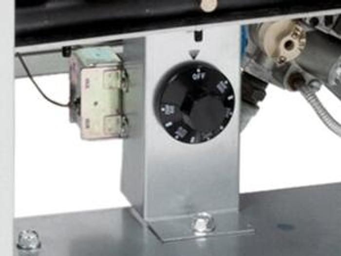 Natural or Liquid Propane 50 lb. Stainless Steel Floor Fryer - 120,000 BTU