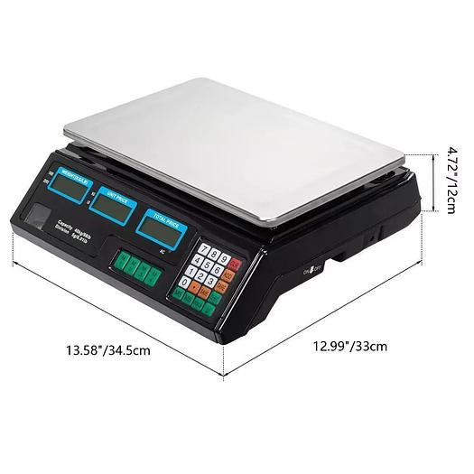 88 LB 40KG/5g Digital Weight Scale Price Computing