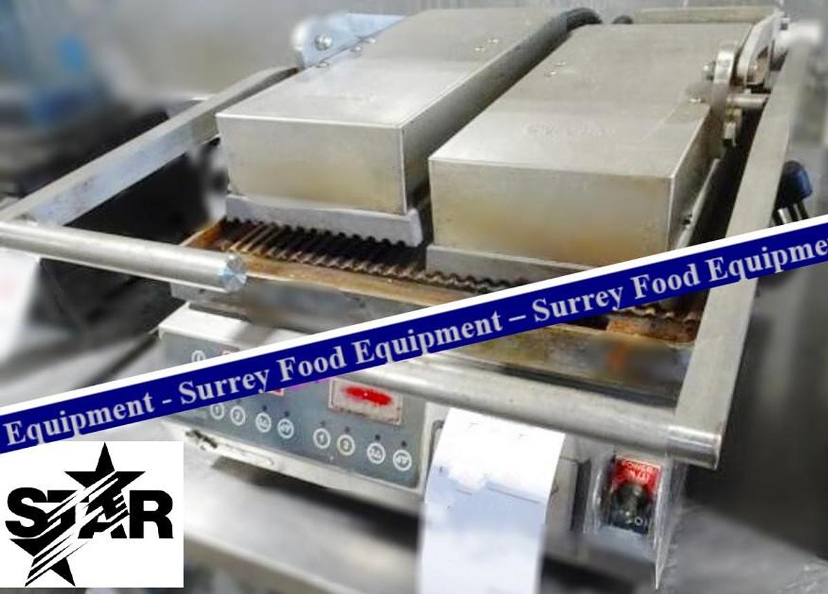 Used STAR PRO-MAX PGT-140 S/S T/T PANINI PRESS