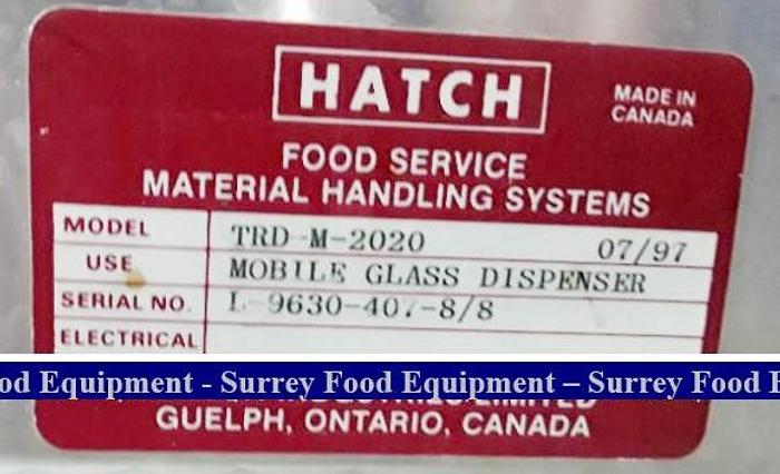 Refurbished 3 Hatch Industires tray holders