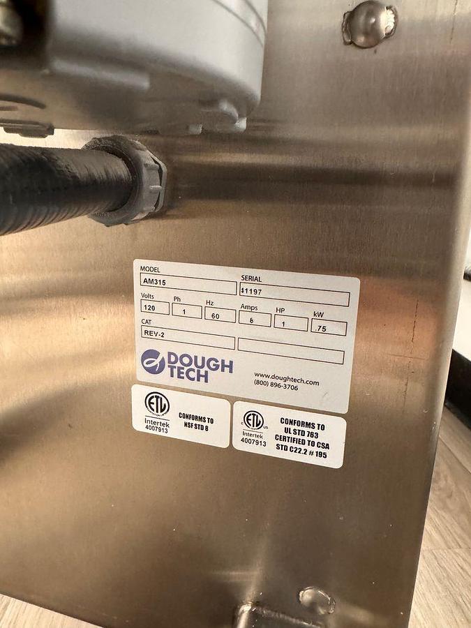 Used Dough Tech 18 -Divider AM315