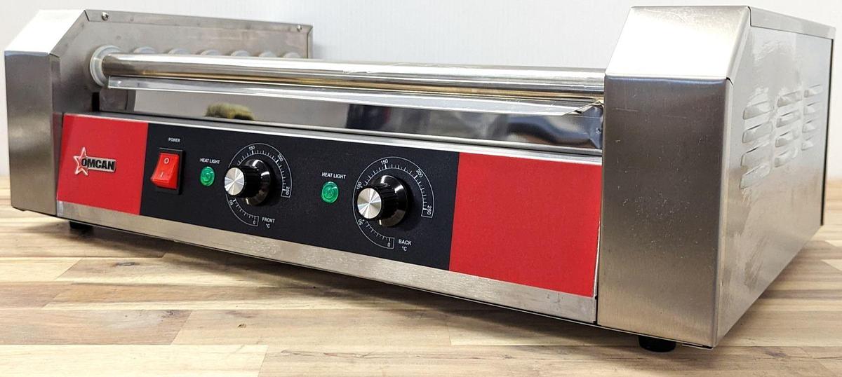 7 Roller Hot Dog Grill, Omcan 44691