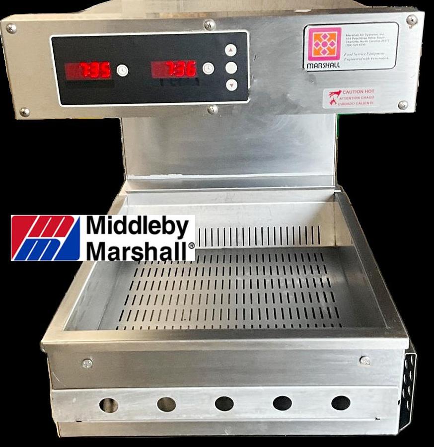 Used Middleby Marshall hot food dump station