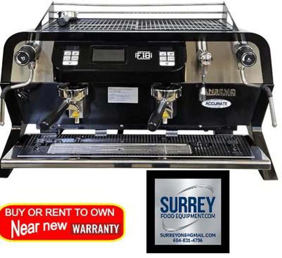 Used Sanremo F18 2GR 2 Group Espresso Machine - Like new