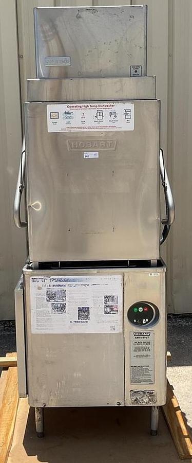 Used Ventless Hobart High Temp Door Type Dishwasher - Hobart AM 15 SVLT