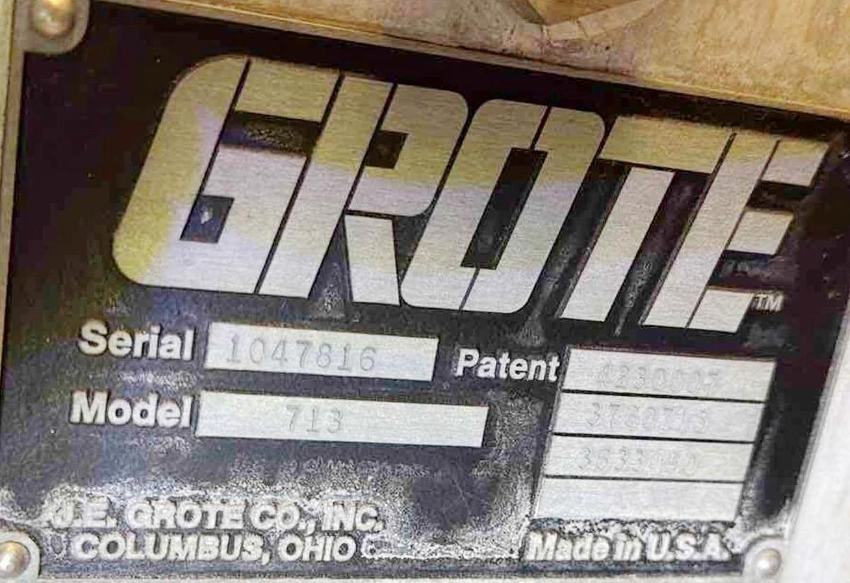 Used GROTE SLICER - Model 713