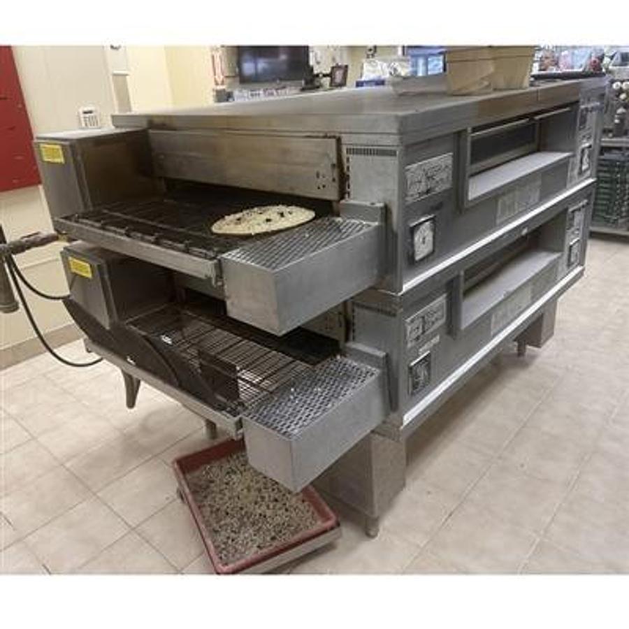Used Middleby Marshall PS570S Double Stack Conveyor Ovens
