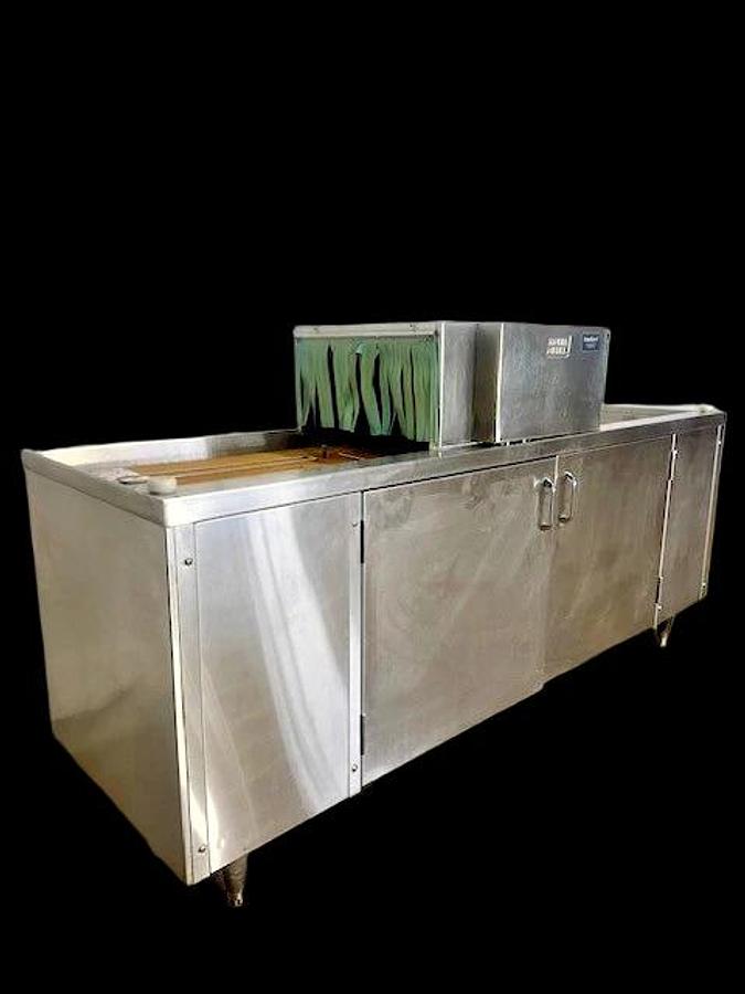 Used MOYER DIEBEL SW600R 72" RIGHT-LEFT LOW TEMP PASS THROUGH AUTOMATIC GLASSWASHER