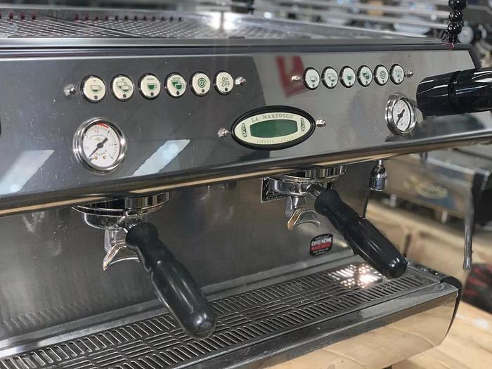 Refurbished A MARZOCCO FB80 2 GROUP BLACK GREY ESPRESSO COFFEE MACHINE COMMERCIAL CAFE