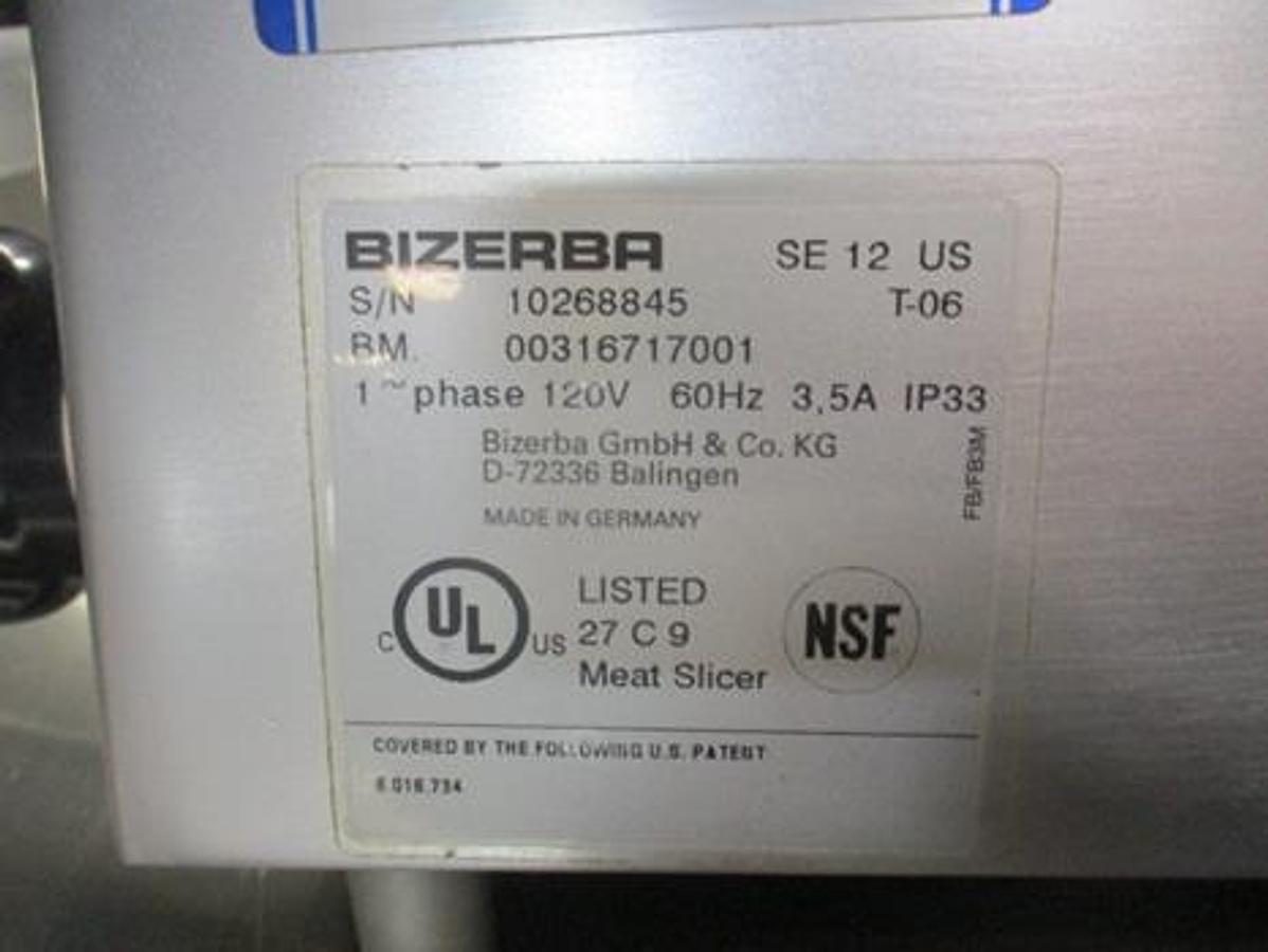 Used Electrolux Meat Slicer Model TRS1V