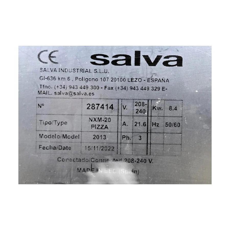 Used Salva NXM-20 Pizza 2013 Electric Pizza Oven