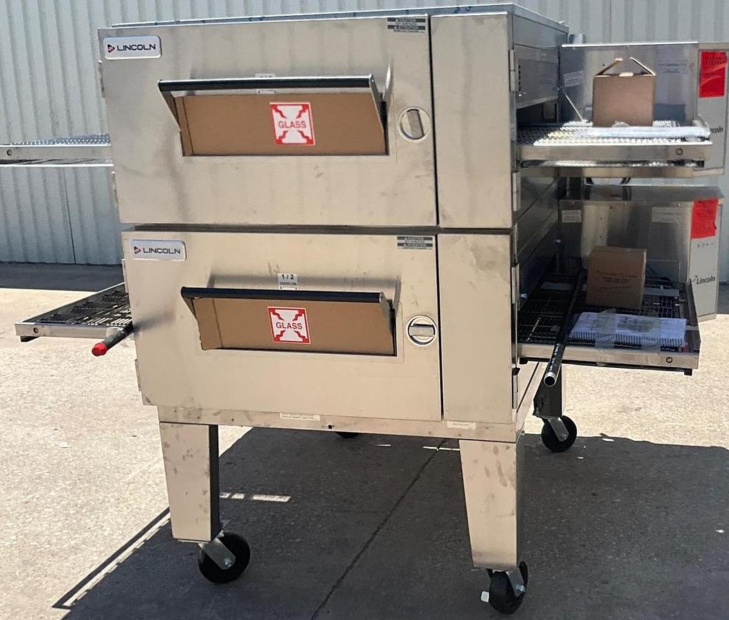 Used 2023 Lincoln gas 1600 double stack conveyor oven - NEVER BEEN USED