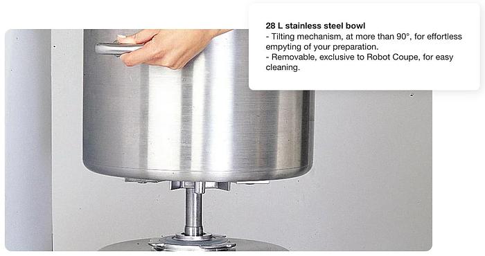 Robot Coupe - Blixer 30 Food Processor 28 L Capacity SS Bowl - BLIXER30