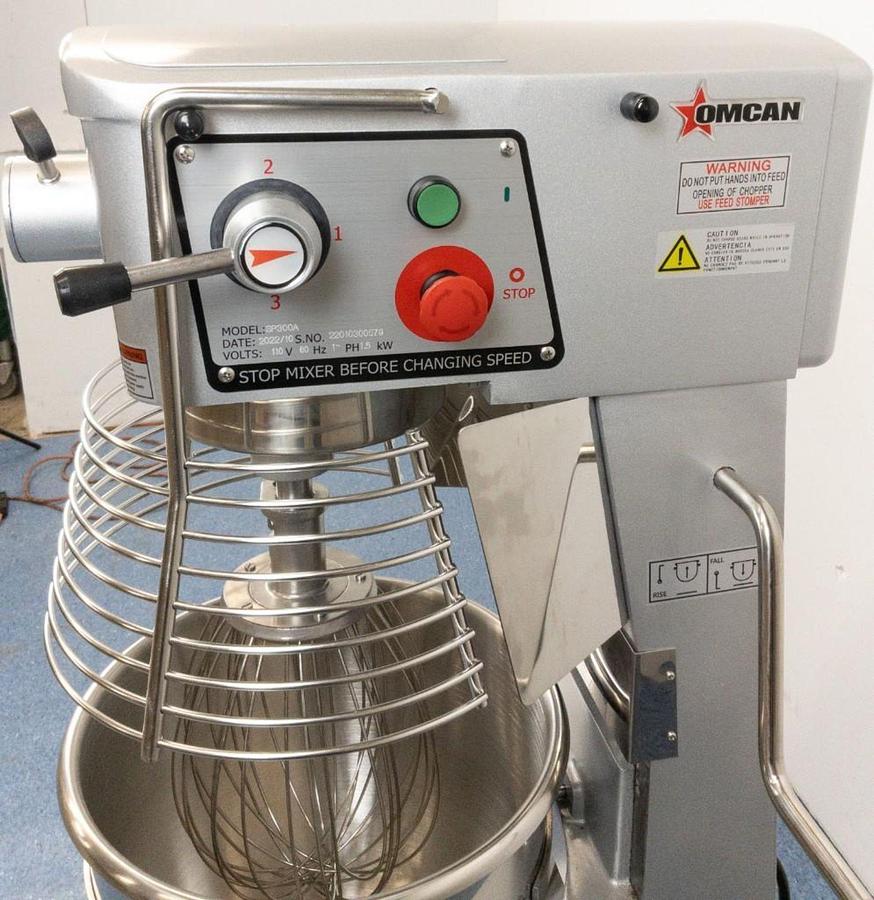 NEW OMCAN 30 QT GENERAL PURPOSE STAND MIXER