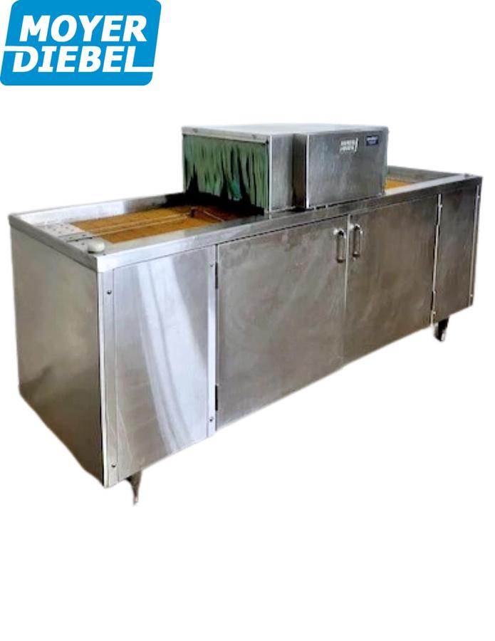 Used Moyer Diebel SW600R 72" Right-Left Low Temp Pass Through Automatic Glasswasher