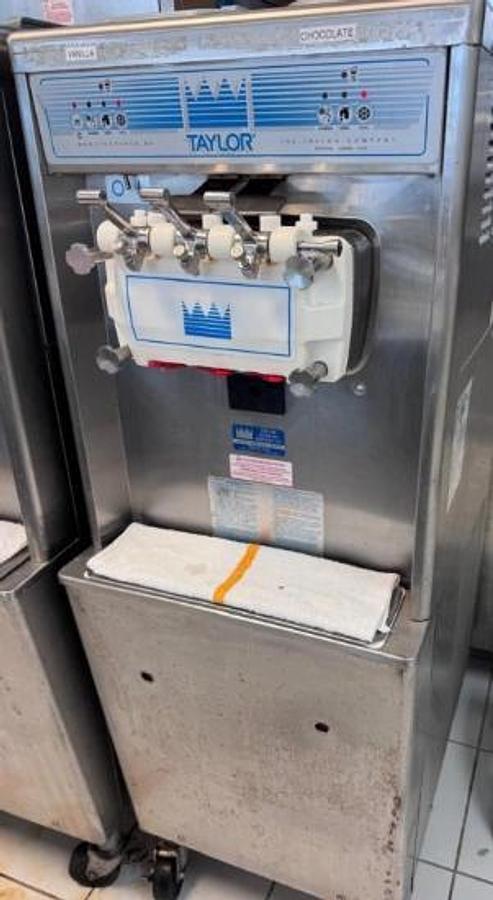 Used Taylor Model 794-27 two flavor and a twist air cooled soft serve machine - 3 available