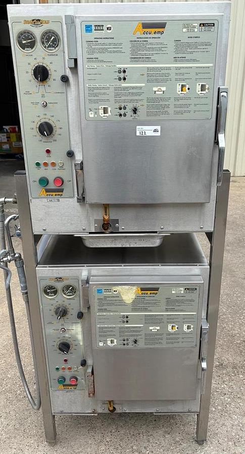 Used AccuTemp Doublestack (6) Pan Convection Steamer