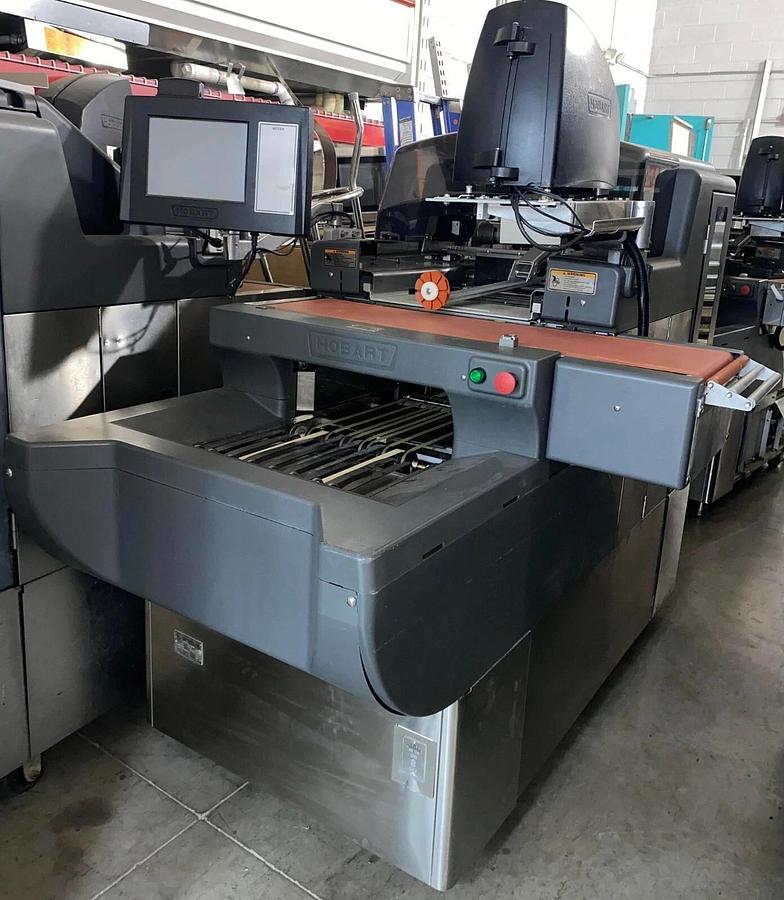 Used HOBART AUTOMATIC MEAT WRAPPING MACHINE MOD# AWS SUPER MARKET MEAT PACKAGING