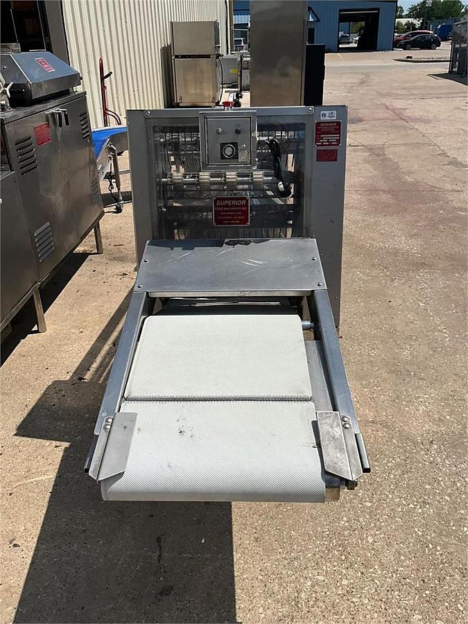 Used Superior gas corn and tortilla line with conveyors