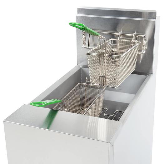 Frymaster 50 LB deep fryer - has open well for easy cleaning