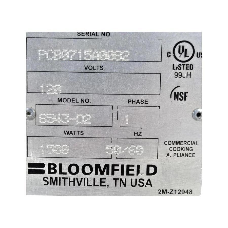 Used Bloomfield 8543-D2 Coffee Brewer