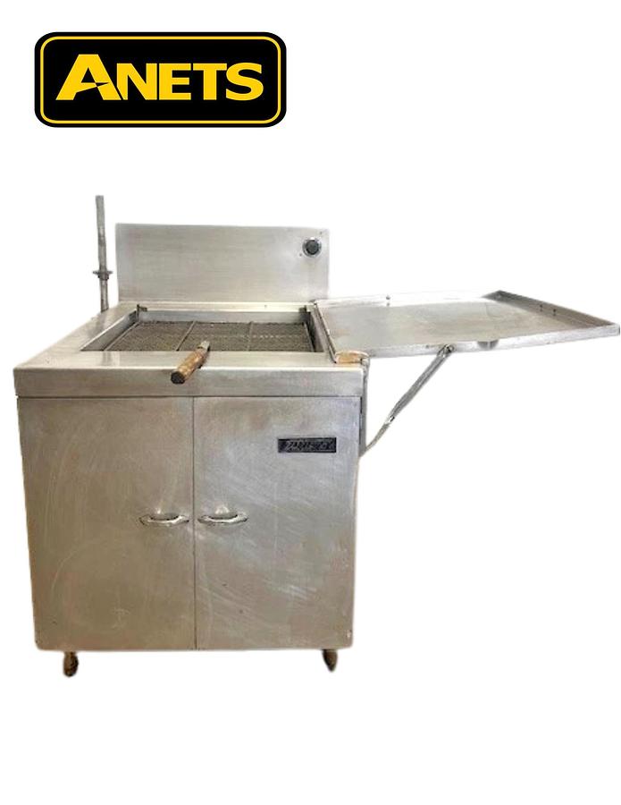 Used ANETS BFF24x24-B COMMERCIAL 24"x24" NATURAL GAS DONUT FRYER, 62500BTU/HR