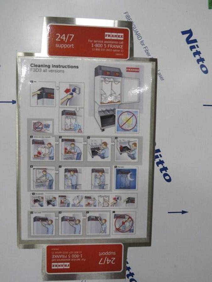 NEW IN CRATE Franke Frozen French Fry Dispenser F3D3P Dual Lane 120V