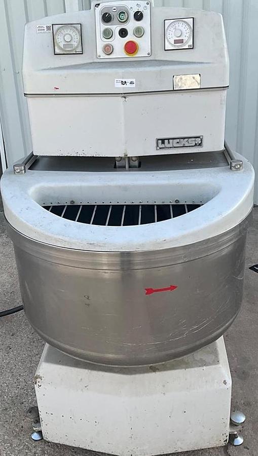 Used Lucks 160qt spiral dough mixer