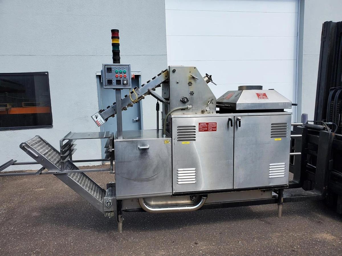 Used UPERIOR Flour Tortilla Press and Oven Combo Machine besco - gas