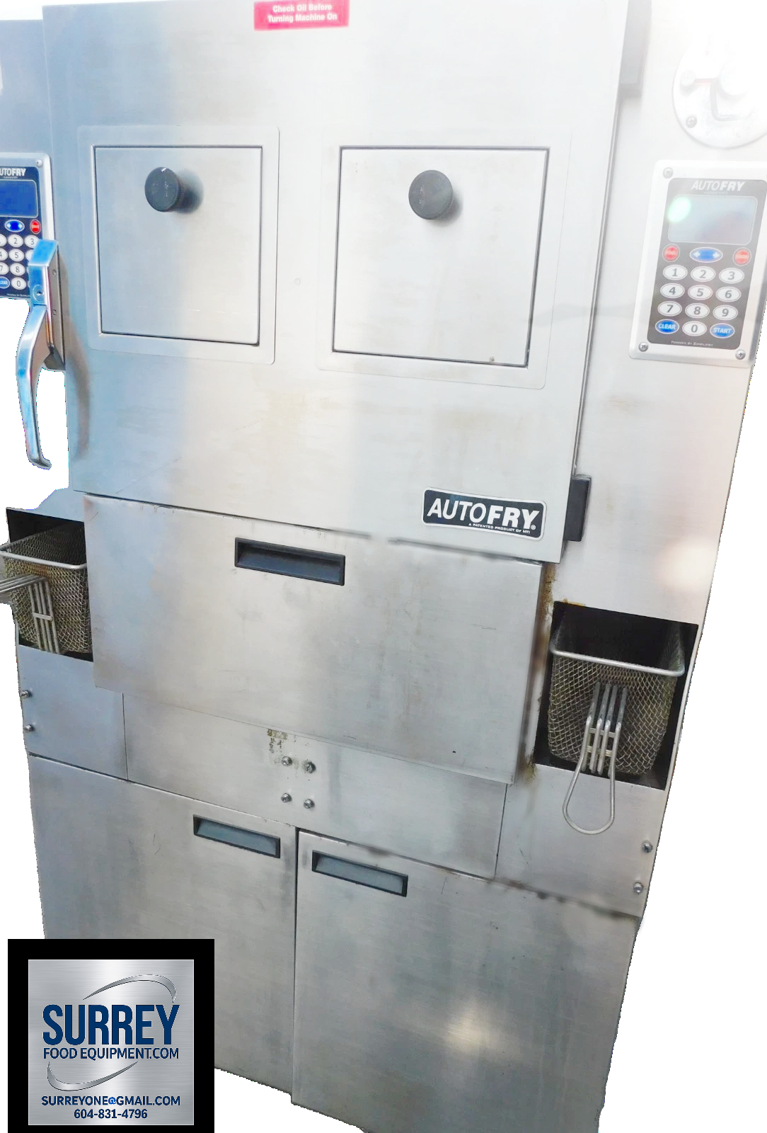 Used AUTO FRY VENTLESS FRYER -Model MTI 40E - SAVE BIG TIME