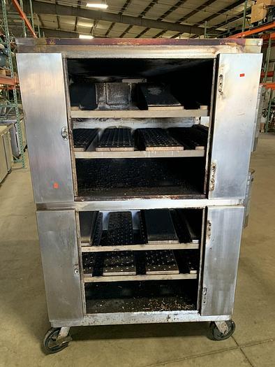 Used Lincoln S/S Dual Pizza Oven - Double stacked 