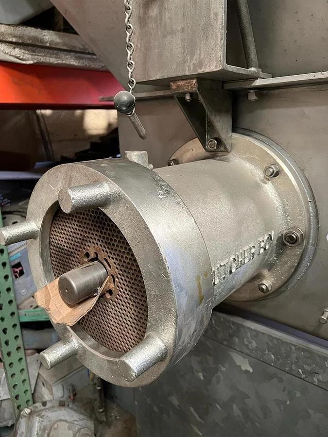 Used BUTCHER BOY #AA1100, 75 HP MEAT GRINDER, ALL REBUILT - hopper holds 1100 lbs