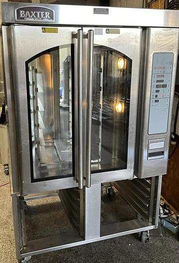 Refurbished Baxter Hobart OV310G Gas mini rack oven steam injected stand bakery bread