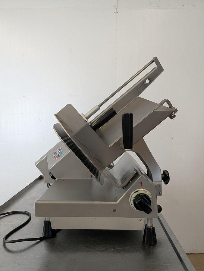 Used  Scharfen Digi330A 13" Semi-Automatic Gravity Food Slicer
