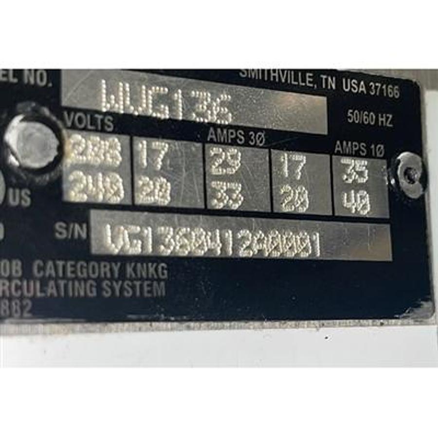 Used Ventless - Wells WVG-136 Ventless Griddle with built-in Hood