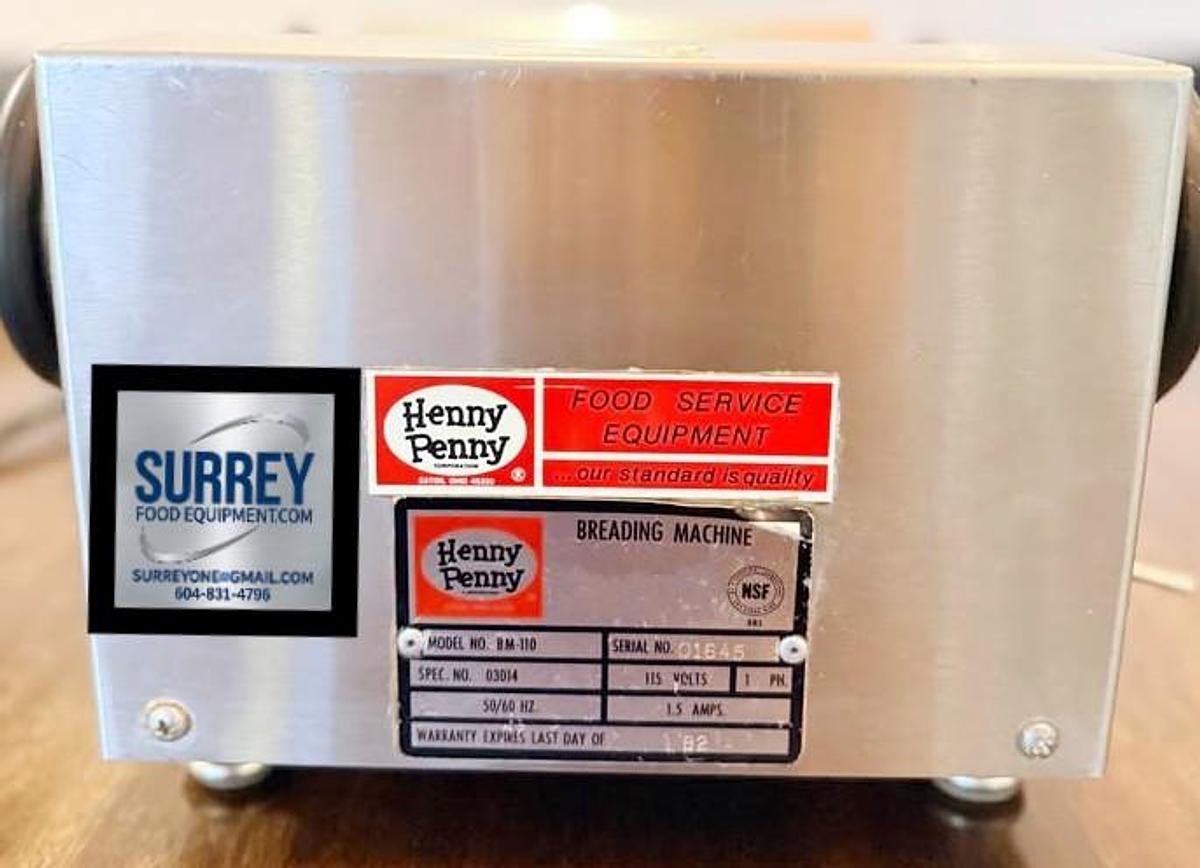 Used Henny Penny Breader - BM-110 -