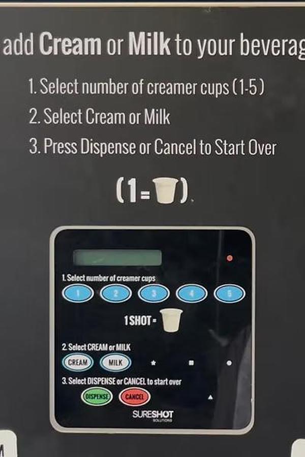 Used Sureshot Milk Dispenser