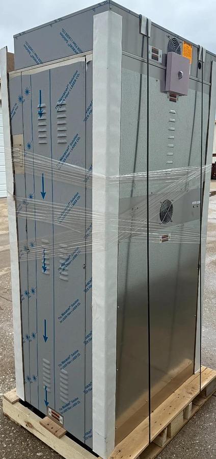 Used NU-VU QB-3/9 Electric Proofer Heated Oven Double Stack Merchandiser on Casters - LIKE  NEW CLEARANCE ITEM