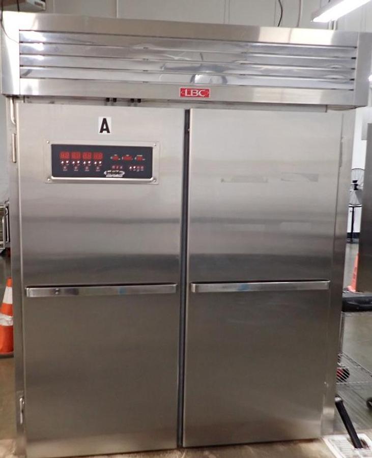 Used (2) LBC LRP2SP 2-DOOR PASS THROUGH PROOFERS