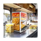 Nacho Machine Food Warmer, Nacho Chip Warmer Countertop Display Case With Light