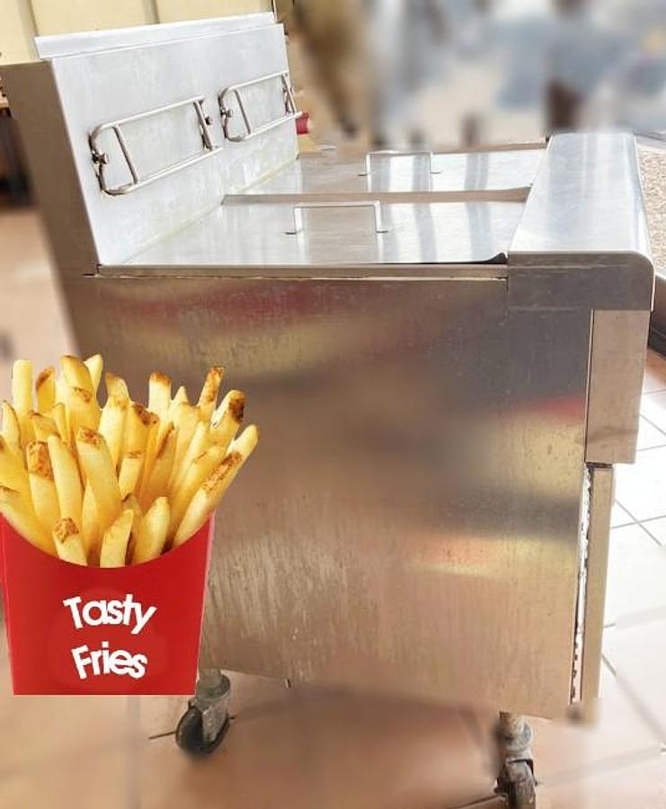 Used Est 2023 Frymaster Double Bay Natural Gas Fryer