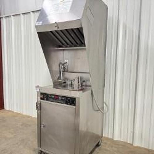 Used Giles Ventless Electric Kettle Fryer With Filtration MGF
